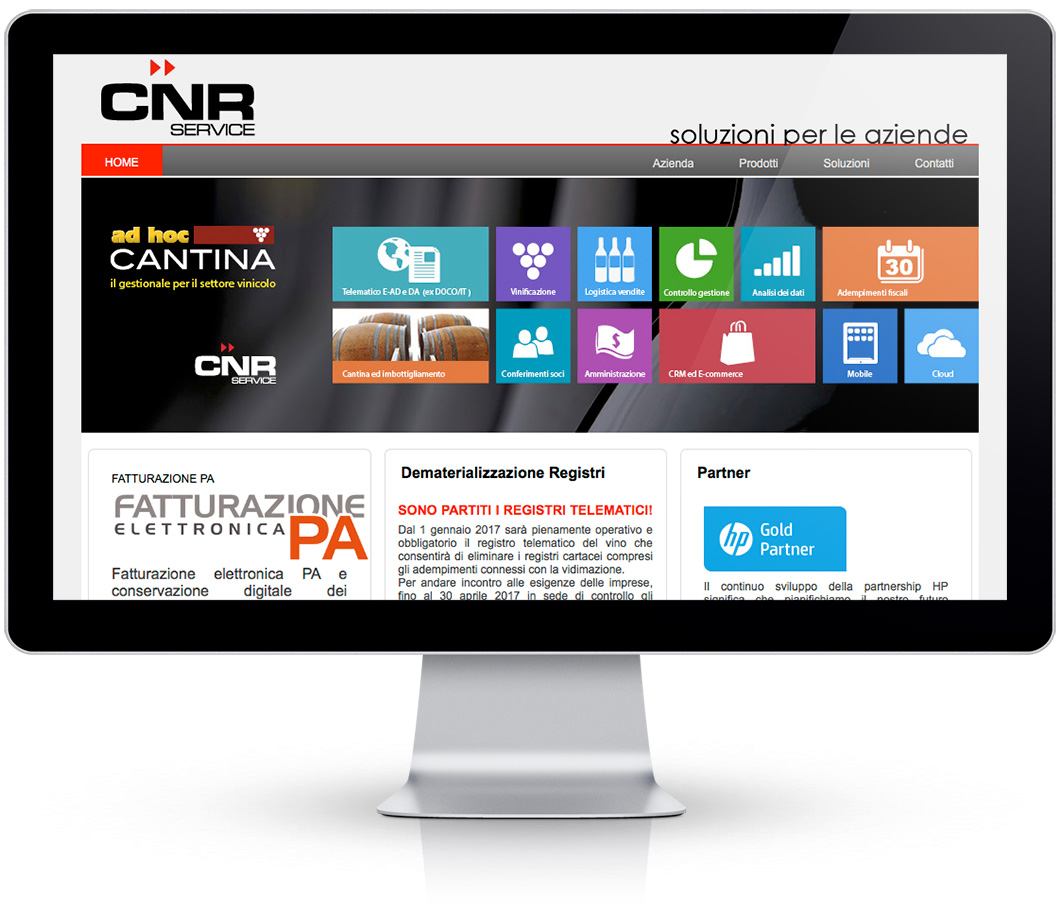 Soluzioni informatiche per le aziende CNR Service